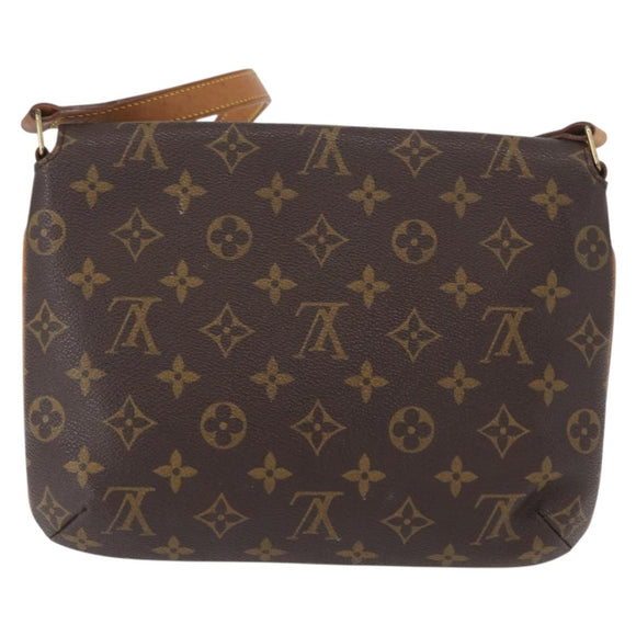 LOUIS VUITTON Monogram Musette Tango Schultertasche mit kurzem Riemen M51257 Auth 162435A