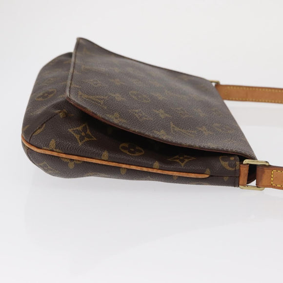 LOUIS VUITTON Monogram Musette Tango Schultertasche mit kurzem Riemen M51257 Auth 162435A