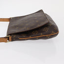 LOUIS VUITTON Monogram Musette Tango Schultertasche mit kurzem Riemen M51257 Auth 162435A-4