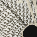 Christian Dior Trotter Canvas Hand Bag Vinyl Clear Silver Auth 162441-18