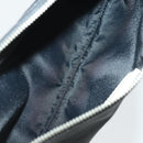 Christian Dior Trotter Canvas Hand Bag Vinyl Clear Silver Auth 162441-22