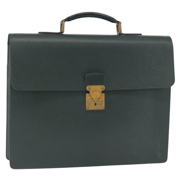 LOUIS VUITTON Taiga Serviette Moskova Business Bag Epicea M30034 LV Auth 162446