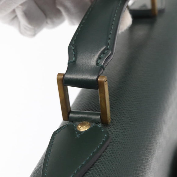 LOUIS VUITTON Taiga Serviette Moskova Business Bag Epicea M30034 LV Auth 162446