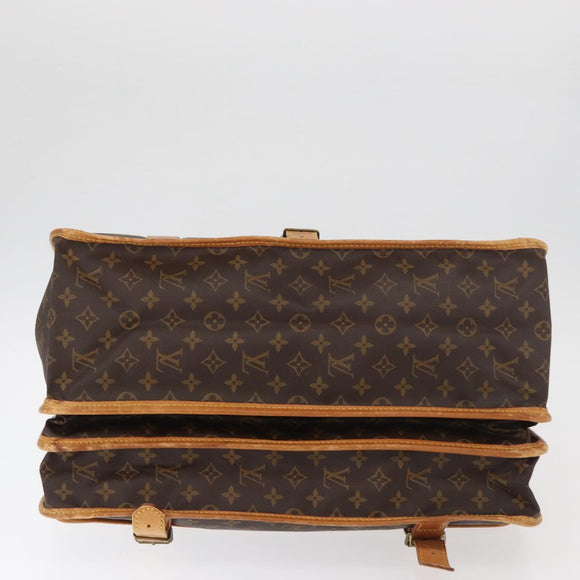 LOUIS VUITTON Monogram Sac Kleber Travel Bag M58122 LV Auth 162448