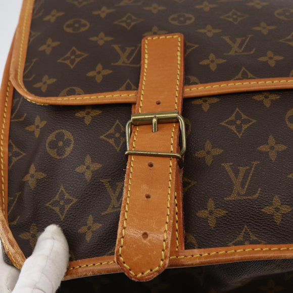 LOUIS VUITTON Monogram Sac Kleber Travel Bag M58122 LV Auth 162448