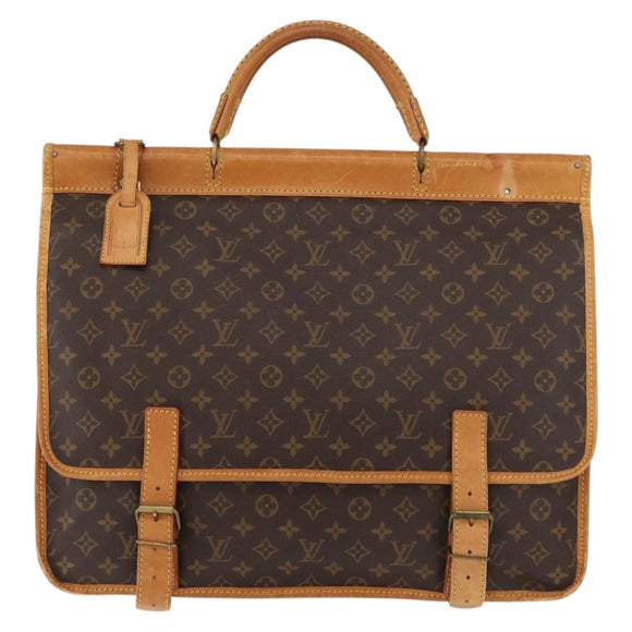 LOUIS VUITTON Monogram Sac Kleber Travel Bag M58122 LV Auth 162448