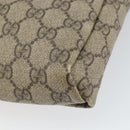 GUCCI GG Supreme Shoulder Bag PVC Beige 223666 Auth 162452-12
