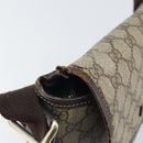 GUCCI GG Supreme Shoulder Bag PVC Beige 223666 Auth 162452-14
