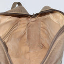 GUCCI GG Supreme Web Sherry Line Bag PVC Beige Gold 24 02 005 Auth 162455-19