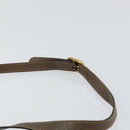 GUCCI GG Supreme Web Sherry Line Bag PVC Beige Gold 24 02 005 Auth 162455-8