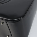 GUCCI Tote Bag Patent leather Black Silver 000 1013 0504 Auth 162467-10