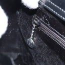 GUCCI Tote Bag Patent leather Black Silver 000 1013 0504 Auth 162467-18
