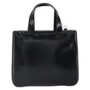 GUCCI Tote Bag Patent leather Black Silver 000 1013 0504 Auth 162467-3
