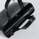 GUCCI Tote Bag Patent leather Black Silver 000 1013 0504 Auth 162467-6