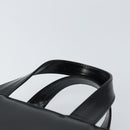 GUCCI Tote Bag Patent leather Black Silver 000 1013 0504 Auth 162467-8