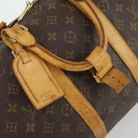 LOUIS VUITTON Monogram Keepall 45 Boston Bag M41428 LV Auth 162477