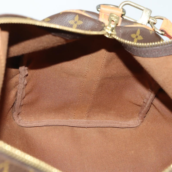LOUIS VUITTON Monogram Keepall Bandouliere 45 Boston Bag M41418 LV Auth 162478