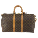 LOUIS VUITTON Monogram Keepall Bandouliere 45 Boston Bag M41418 LV Auth 162478-2