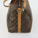 LOUIS VUITTON Monogram Keepall Bandouliere 45 Boston Bag M41418 LV Auth 162478-3