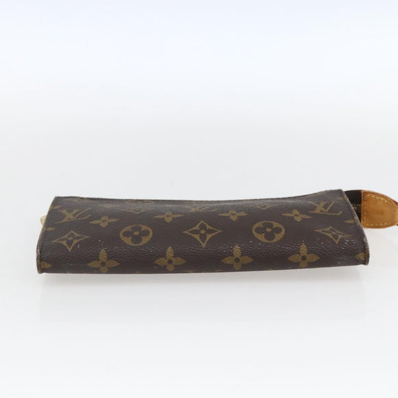 LOUIS VUITTON Monogram Bucket GM Accessory Pouch LV Auth 162489