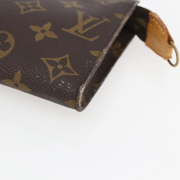 LOUIS VUITTON Monogram Bucket GM Accessory Pouch LV Auth 162489