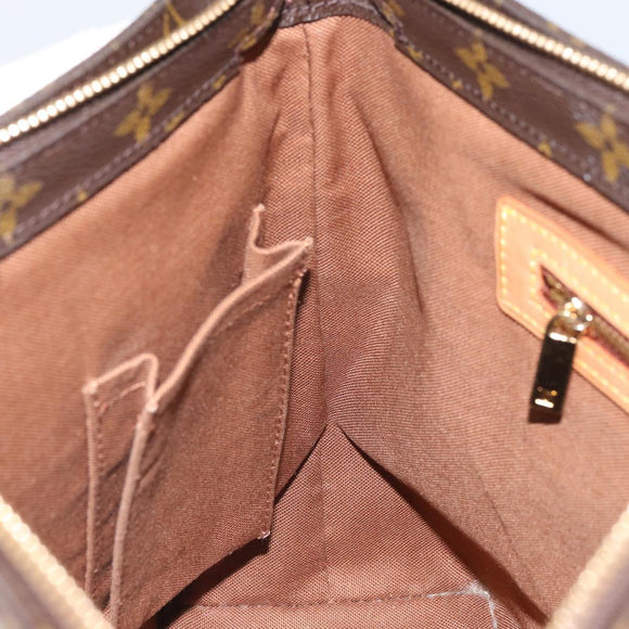 LOUIS VUITTON Monogram Cabas Piano Tote Bag M51148 LV Auth 162490