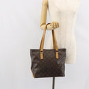 LOUIS VUITTON Monogram Cabas Piano Tote Bag M51148 LV Auth 162490-22