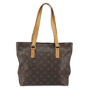 LOUIS VUITTON Monogram Cabas Piano Tote Bag M51148 LV Auth 162490-2