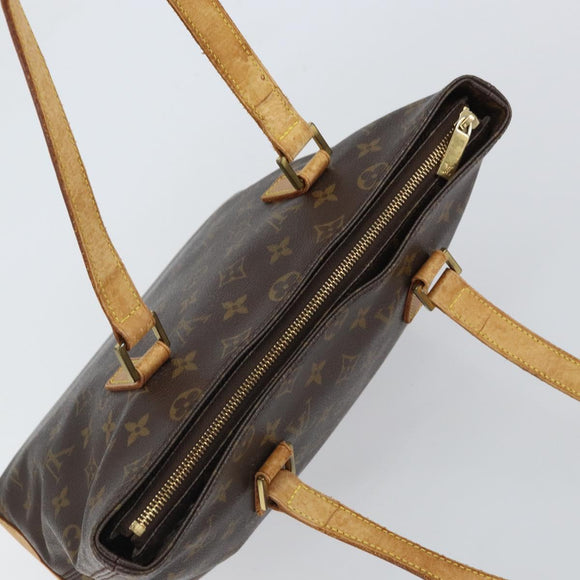 LOUIS VUITTON Monogram Cabas Piano Tote Bag M51148 LV Auth 162490