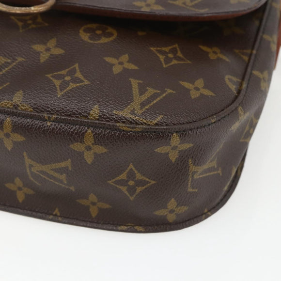 LOUIS VUITTON Monogram Saint Cloud GM Shoulder Bag M51242 LV Auth 162493