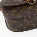 LOUIS VUITTON Monogram Saint Cloud GM Shoulder Bag M51242 LV Auth 162493-16