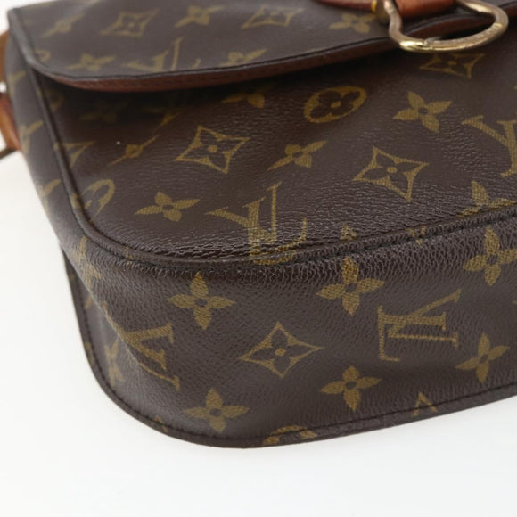 LOUIS VUITTON Monogram Saint Cloud GM Shoulder Bag M51242 LV Auth 162493