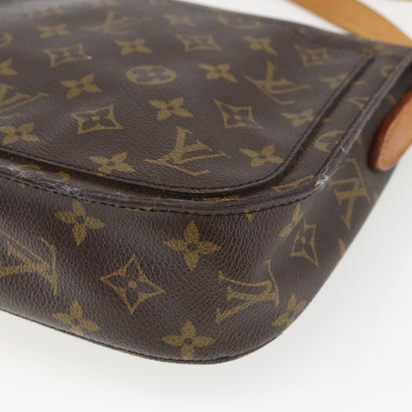 LOUIS VUITTON Monogram Saint Cloud GM Shoulder Bag M51242 LV Auth 162493