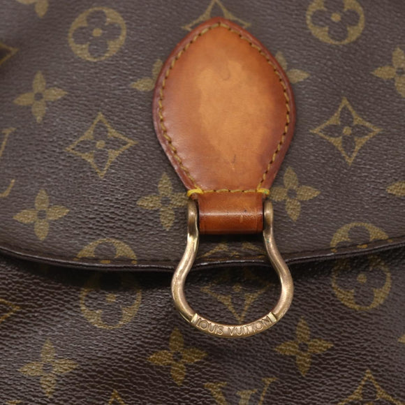 LOUIS VUITTON Monogram Saint Cloud GM Shoulder Bag M51242 LV Auth 162493