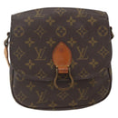 LOUIS VUITTON Monogram Saint Cloud MM Shoulder Bag M51243 LV Auth 162494-13