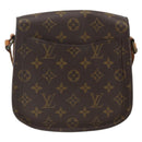 LOUIS VUITTON Monogram Saint Cloud MM Shoulder Bag M51243 LV Auth 162494-2