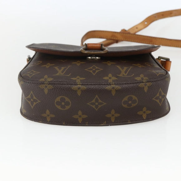LOUIS VUITTON Monogram Saint Cloud MM Shoulder Bag M51243 LV Auth 162494