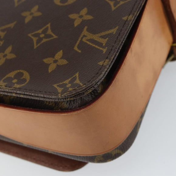 LOUIS VUITTON Monogram Cartouchiere GM Shoulder Bag M51252 LV Auth 162496