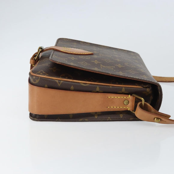 LOUIS VUITTON Monogram Cartouchiere GM Shoulder Bag M51252 LV Auth 162496