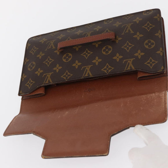 LOUIS VUITTON Monogram Chaillot Clutch Bag M51786 LV Auth 162498