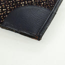 PRADA Hand Bag Wool Purple Silver Auth 162514V-17