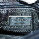 PRADA Hand Bag Wool Purple Silver Auth 162514V-21