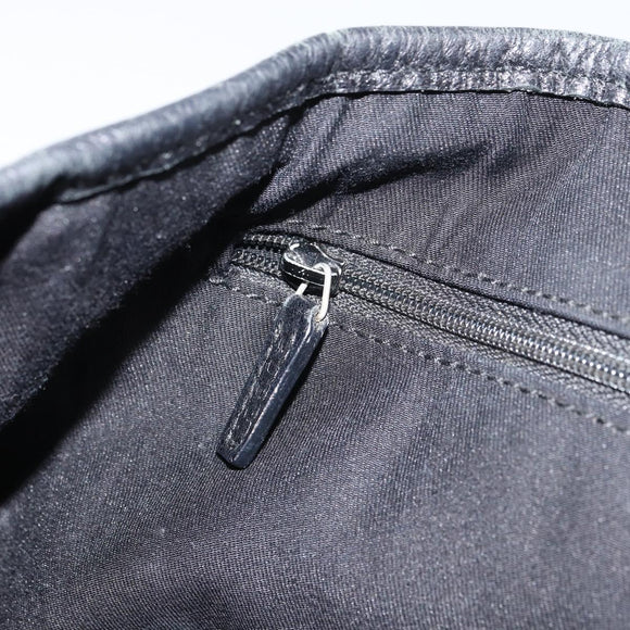 GUCCI GG Canvas Sherry Line Pretty Tote Bag Black Red 163805 Auth 162517