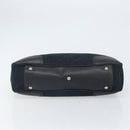 GUCCI GG Canvas Sherry Line Pretty Tote Bag Black Red 163805 Auth 162517-5