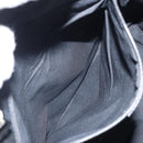 GUCCI GG Canvas Tote Bag Black Silver 31243 Auth 162518-19