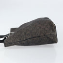 GUCCI GG Canvas Tote Bag Black Silver 31243 Auth 162518-5