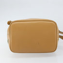 GUCCI GG Canvas Shoulder Bag Beige Gold Auth 162519-9