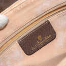 GUCCI GG Supreme Web Sherry Line Bag PVC Beige Gold 904 02 084 Auth 162521-19