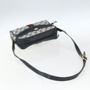 GUCCI GG Supreme Sherry Line Shoulder Bag PVC Navy Gold 56 02 004 Auth 162523-7