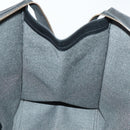 MCM Logogram Vicetos Tote Bag PVC Black Gold Auth 162533-18